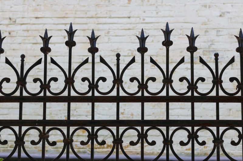 Wrought Iron Boundary Fence