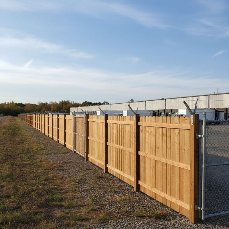 Board Fence Installation detail