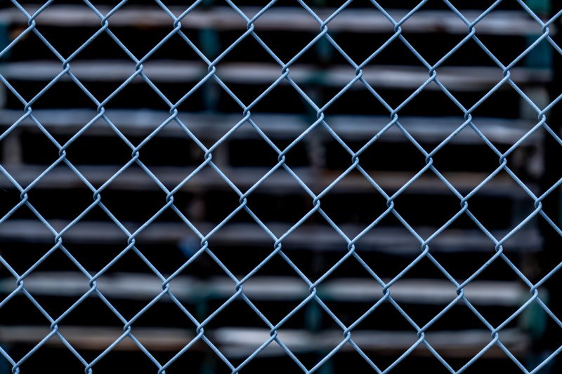 Diamond Mesh Fence Service detail
